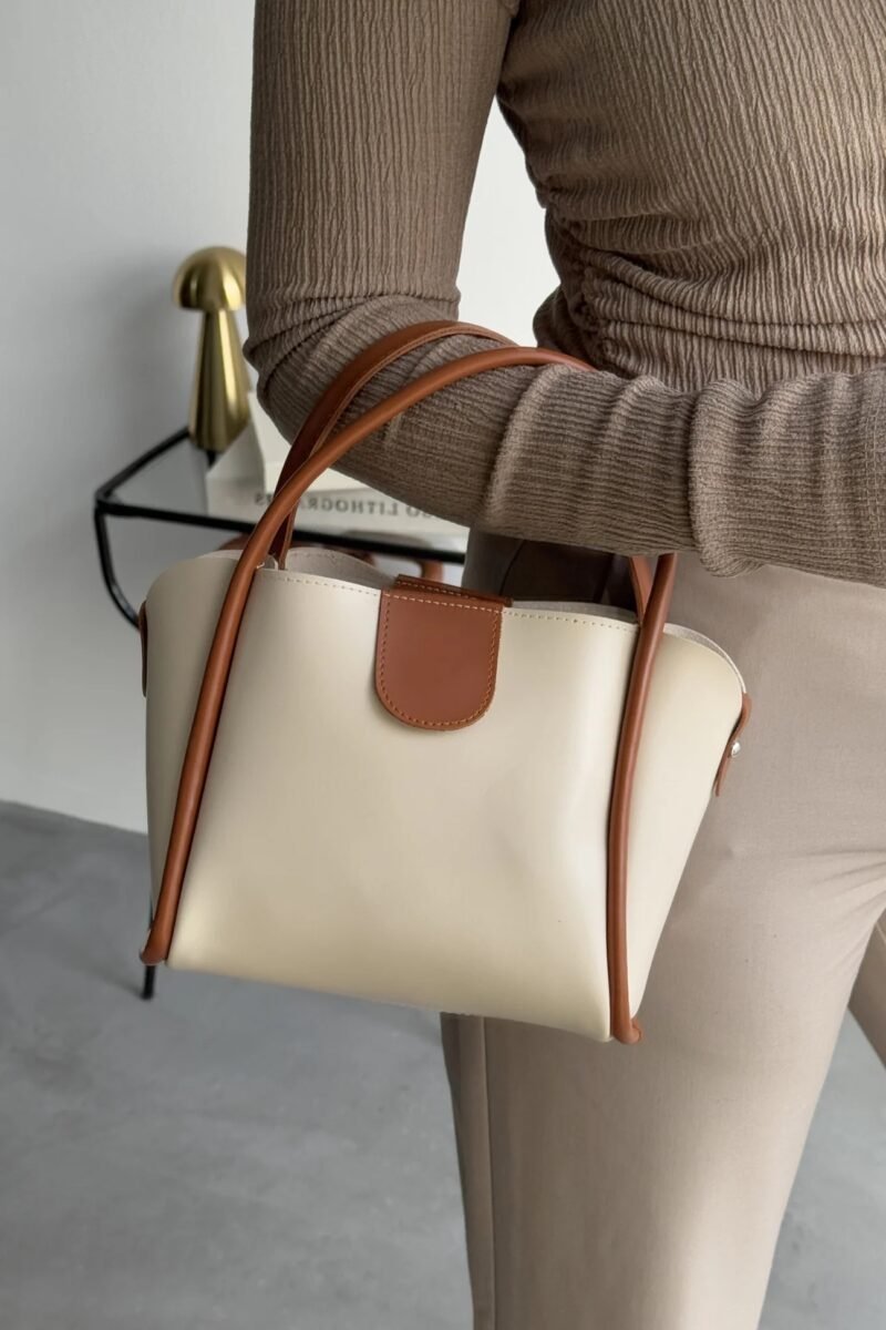 Beca Beige & Havane + Purse - Image 3