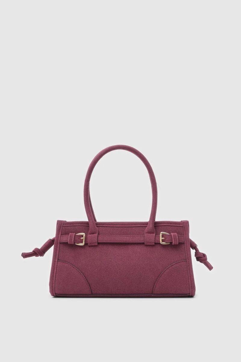 Maya Suede Bordeaux - Image 2