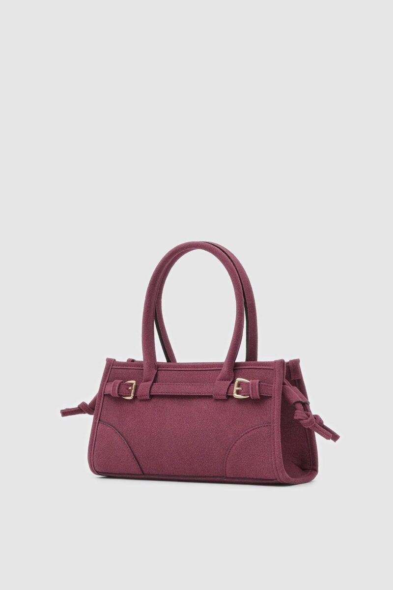 Maya Suede Bordeaux - Image 3